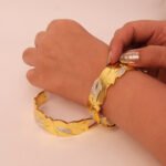 Bracelet for Women with Elegant Curves Design | Anti Tarnish Stainless Steel | Golden | Bangle | Stylish Openable Kada for Girls | Water and Rust