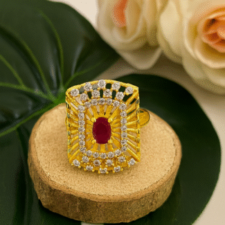 Regal Radiance Ruby Ring